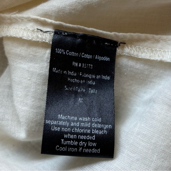 O'Neill Cream Lace Trim Dress - Picture 9 of 9